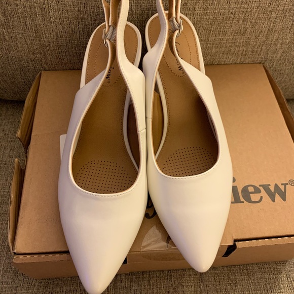 Comfortview white heel - Picture 2 of 5